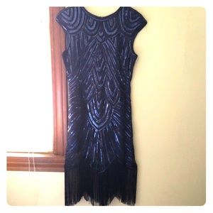 Flapper style dress NWT